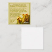 主はわたしの羊飼いだ ノートカード (正面/裏面)