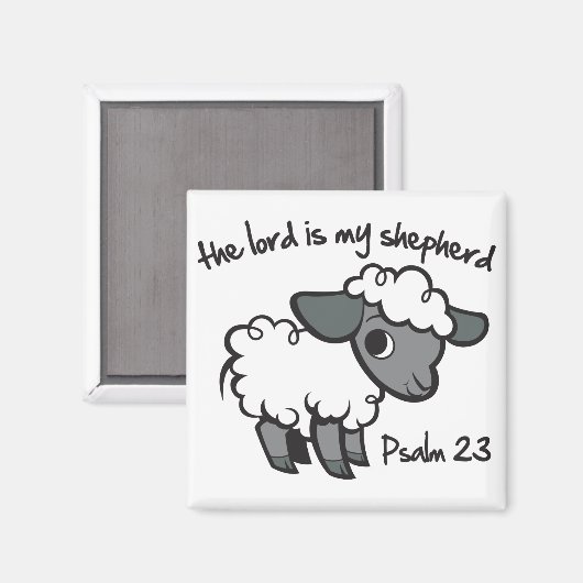主はわたしの羊飼いだ マグネット (正面/裏面)