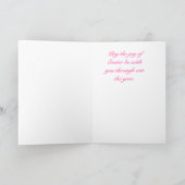 主はピンクのフローライースターカードを復活させた シーズンカード (内部)