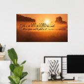 主は今日を成し遂げた ポスター (ホームオフィス)