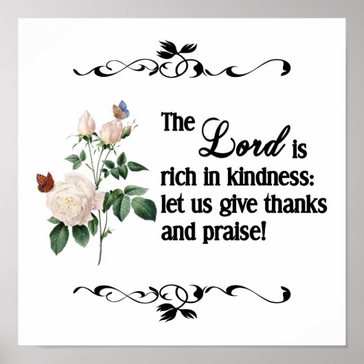 主は優しいポスターカスタムII ポスター (正面)