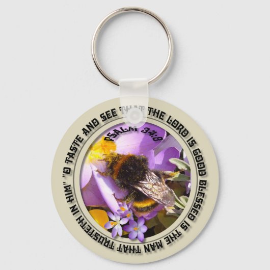 主は善し キーホルダー (正面)