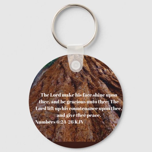 主は彼の顔を汝らに照らす キーホルダー (正面)