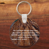 主は彼の顔を汝らに照らす キーホルダー (正面)