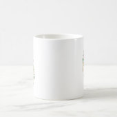 主は復活された マタイによる福音書 286 花柄 キリスト教 イースター デー コーヒーマグカップ (中央)