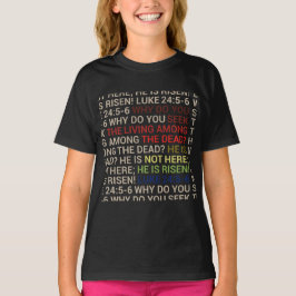 主は復活されました Tシャツ