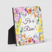 主は復活した！ フォトプラーク (正面)