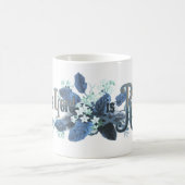 「主は復活した」 ヴィンテージ イースター アート ティール コーヒーマグカップ (中央)