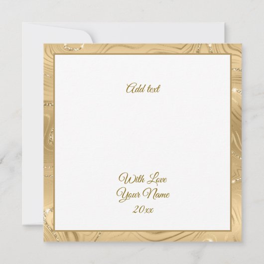 「主は復活なされた」 喜びのイースター - 自由にカスタマイズできる宗教的なメッセージ ノートカード (裏面)