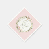 主は復活なられた | 春の花 スタンダードカクテルナプキン (角)