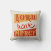 主は慈悲を有す クッション (正面)
