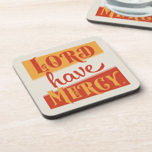 主は慈悲を有す コースター (左側)