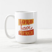 主は慈悲を有す コーヒーマグカップ (左)