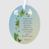 主は正しい聖書の聖句の日を知っている オーナメント (正面)