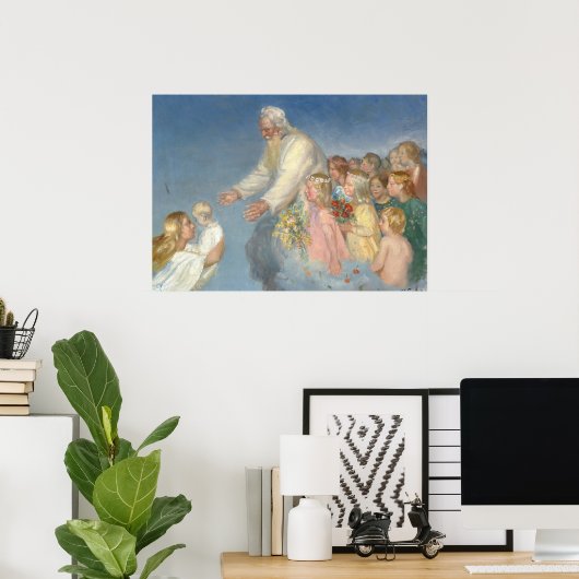 主は死んだ子を受け取る ポスター (ホームオフィス)