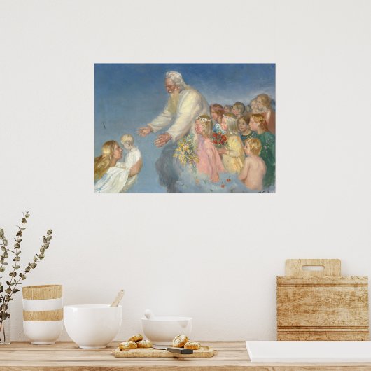 主は死んだ子を受け取る ポスター (キッチン)