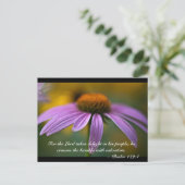 主は民を喜び、主は王を戴く ポストカード (スタンド正面)