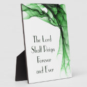 主は永遠に支配し続ける フォトプラーク (側面)