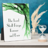 主は永遠に支配し続ける フォトプラーク (側面)