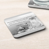 主は汝の外出を保全すべし コースター (左側)