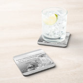 主は汝の外出を保全すべし コースター (右側)