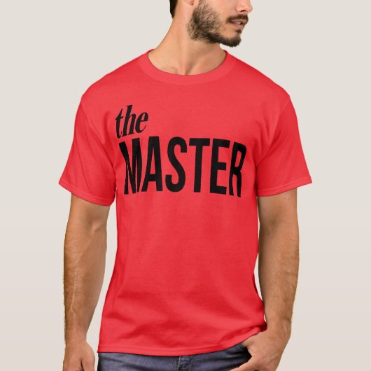 主は父と子のモチーフをリマスターおもしろい Tシャツ (正面)