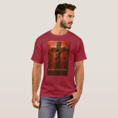✝️ 主は私たちの憂いを負われた - Tシャツ (正面フル)