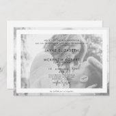 主は私たちを一緒に水平方向の写真 招待状 (正面/裏面)