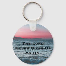 主は私たち与えのキーチェーン上に決して キーホルダー