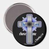 主は私に聖書の引用文を選んだ マグネット (正面/裏面)
