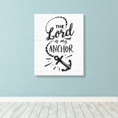 主は私のいかり キャンバスプリント (インサイチュ (ウッドフロア))