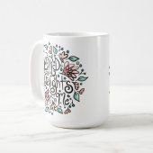 主は私のマグカップを喜ぶ コーヒーマグカップ (正面左)