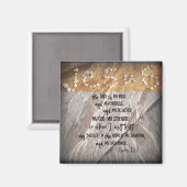 主は私のロック詩篇 マグネット (正面/裏面)