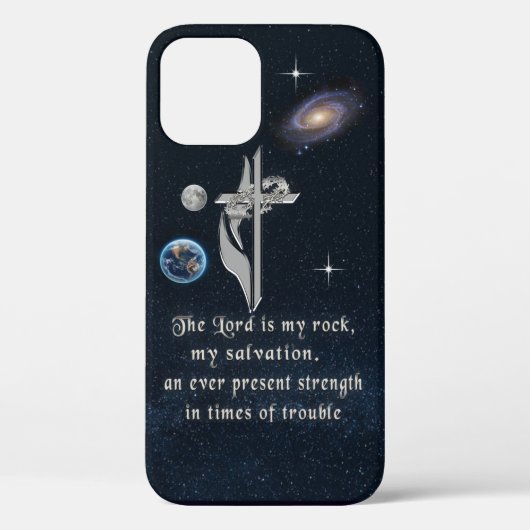 主は私のロックiPhone 12ケース Case-Mate iPhoneケース (裏面)