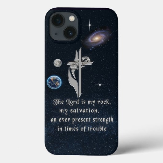 主は私のロックiPhone 13ケース Case-Mate iPhoneケース (裏面)