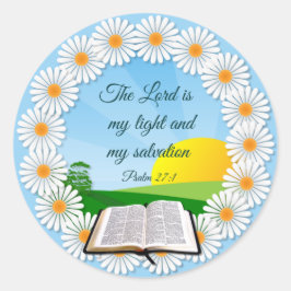 主は私の光 ラウンドシール