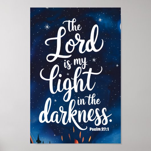 主は私の光 子どもキリスト教保育園 ポスター (正面)