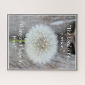 主は私の分の聖書聖なる書物、 経典引用文  ジグソーパズル (横)