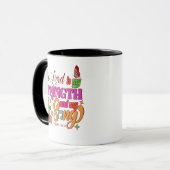 主は私の力と歌の詩篇118:14 マグカップ (正面左)