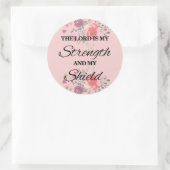 主は私の力と盾である ラウンドシール (バッグ)