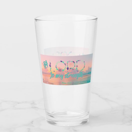 主は私の力なり タンブラーグラス (正面)