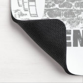 主は私の力イザヤ12:2クリスチャン マウスパッド (コーナー)