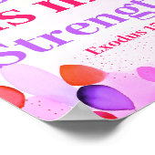 主は私の力ボホ・クリスチャン10代の女 ポスター (角)