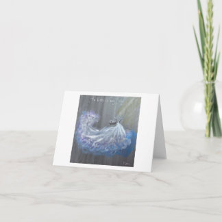 主は私の喜びの札 ノートカード