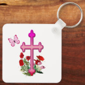 主は私の岩である キーホルダー (裏面)