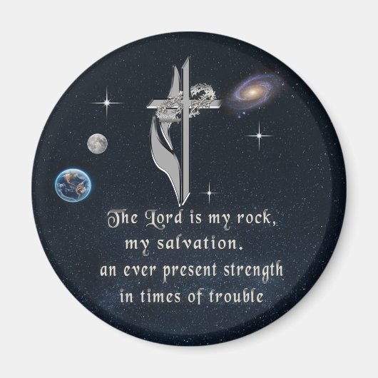 主は私の岩である マグネット (正面)