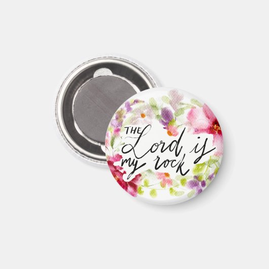 主は私の岩である |聖なる書物、 経典 マグネット (正面/裏面)