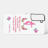 主は私の岩である SAMSUNG GALAXYケース (裏面横)