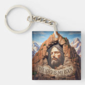 主は私の岩 キーホルダー (正面)