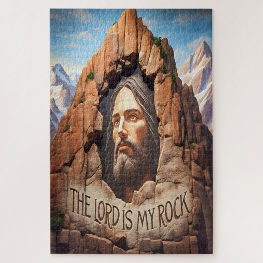 主は私の岩 ジグソーパズル (縦)